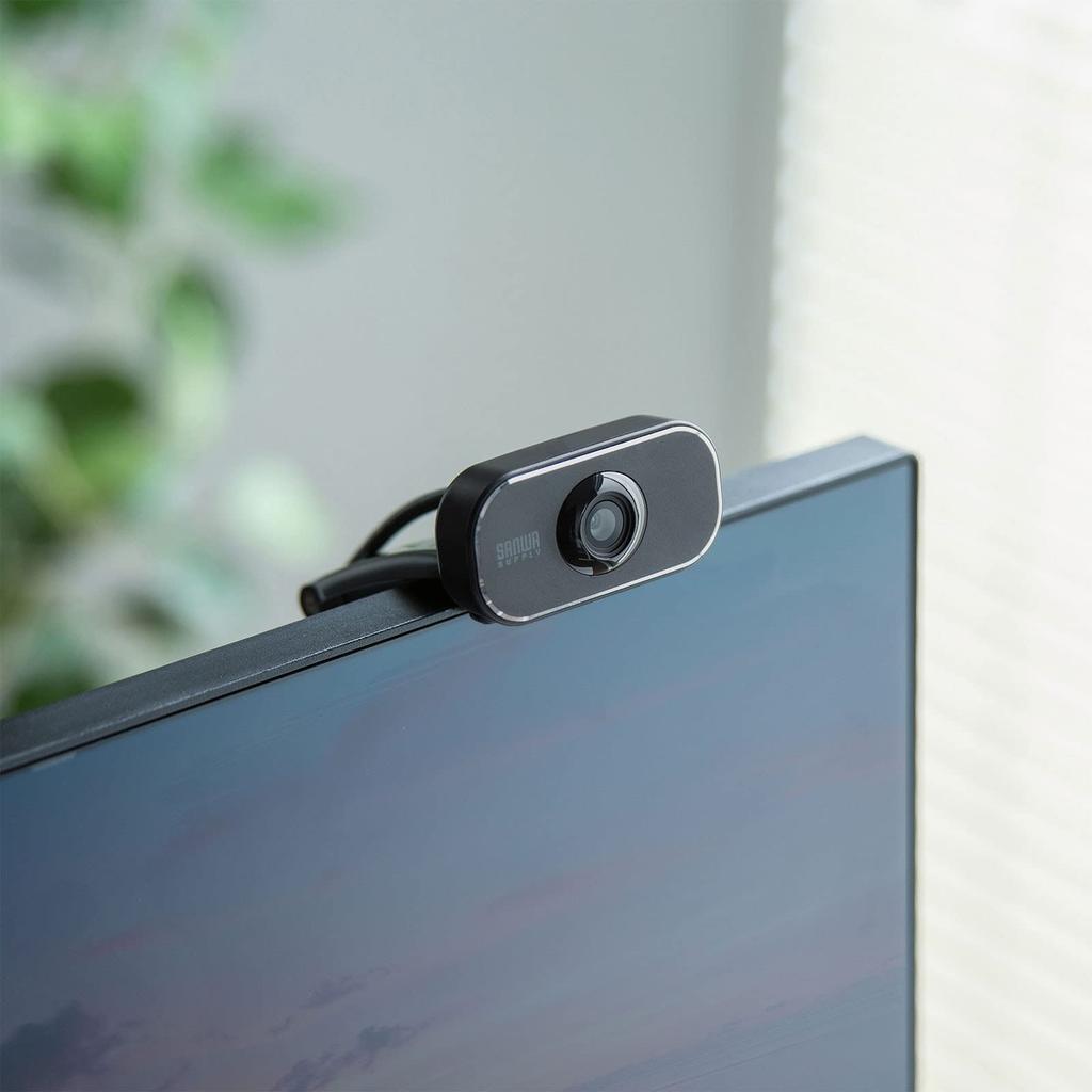 SANWA SUPPLY Type-C Web Camera CMS-V41CBK Black