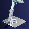 Desktop Foldable Tablets and Phone Stand Aluminum Alloy with Adjustable Viewing Angled for Home Office