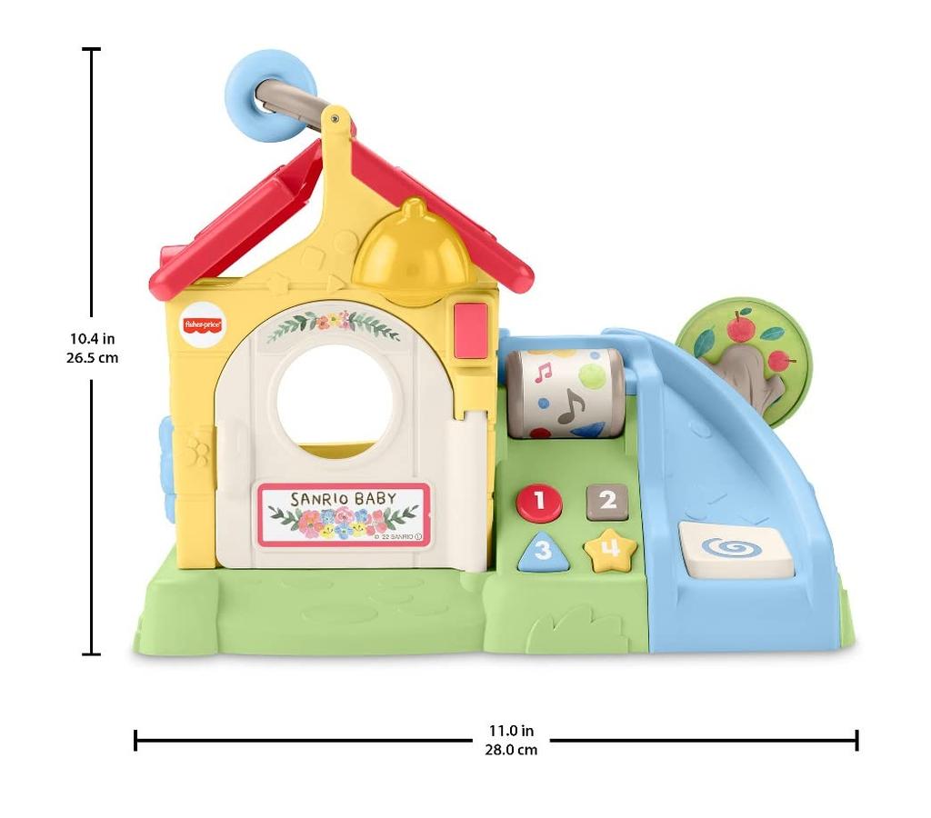 Fisher-Price Sanrio Baby Bilingual Forest Talking House [9 Months and Up] HCF27