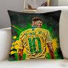 Football N-Neymar Personalized Pillow Cover Kids Bedroom Wild Party Decor Pillowcase Kid Birthday Shower Gift
