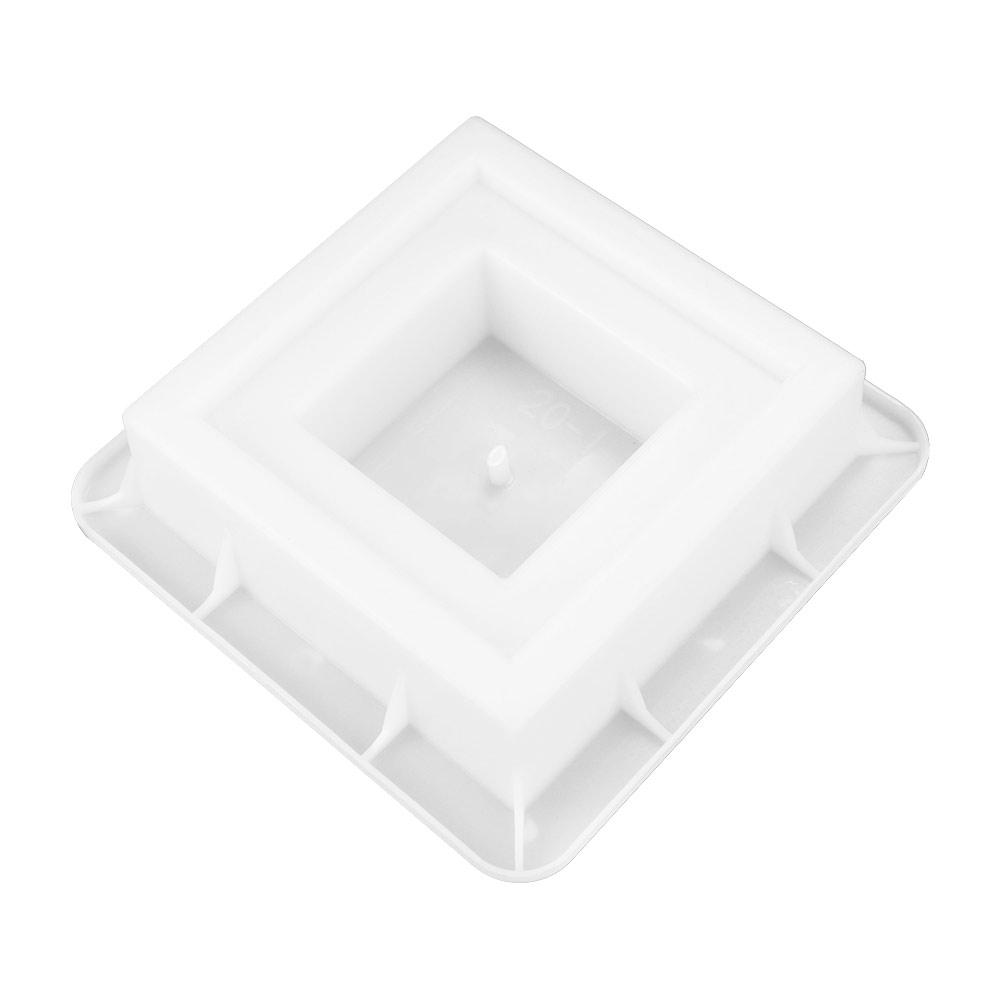 20*20*6cm Hollow Brick Mold Plastic Window Flower Fence Making Mold Cement Antique Window