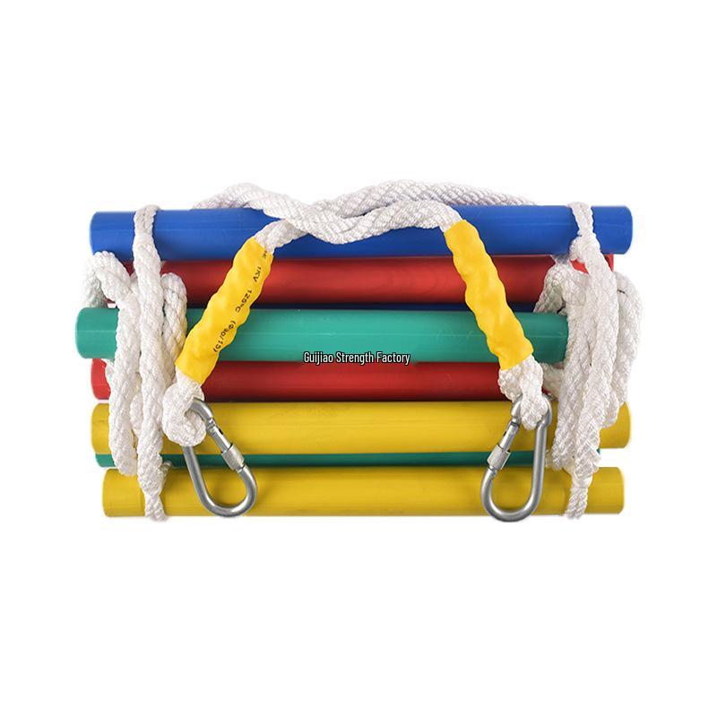 Indoor & Outdoor Children's Climbing Rope Ladder & Swing for Kindergarten Exercise