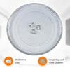 Universal Microwave Turntable Glass Plate with 3 Fixings, 245 Mm