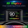 P10 Smart HUD Autoanzeige: HD OBD Tragbarer LCD Fahrcomputer