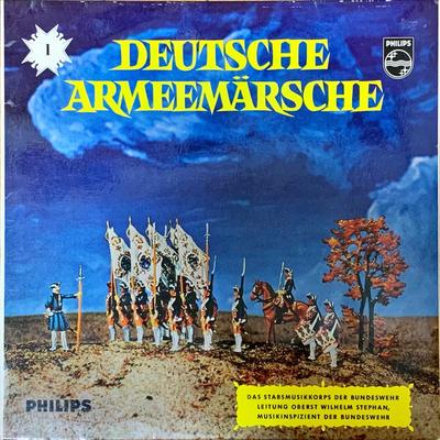 Płyta LP STABSMUSIKKORPS DER BUNDESWEHR LEIT - Niemiecka Armia?rsche I 840400BY Philips Niemcy Klasyczny Używany