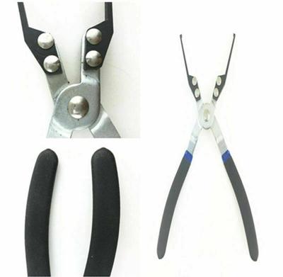 Offset Handle Thin Tips Relay Puller Pliers Remover Install Plier Tool for Car