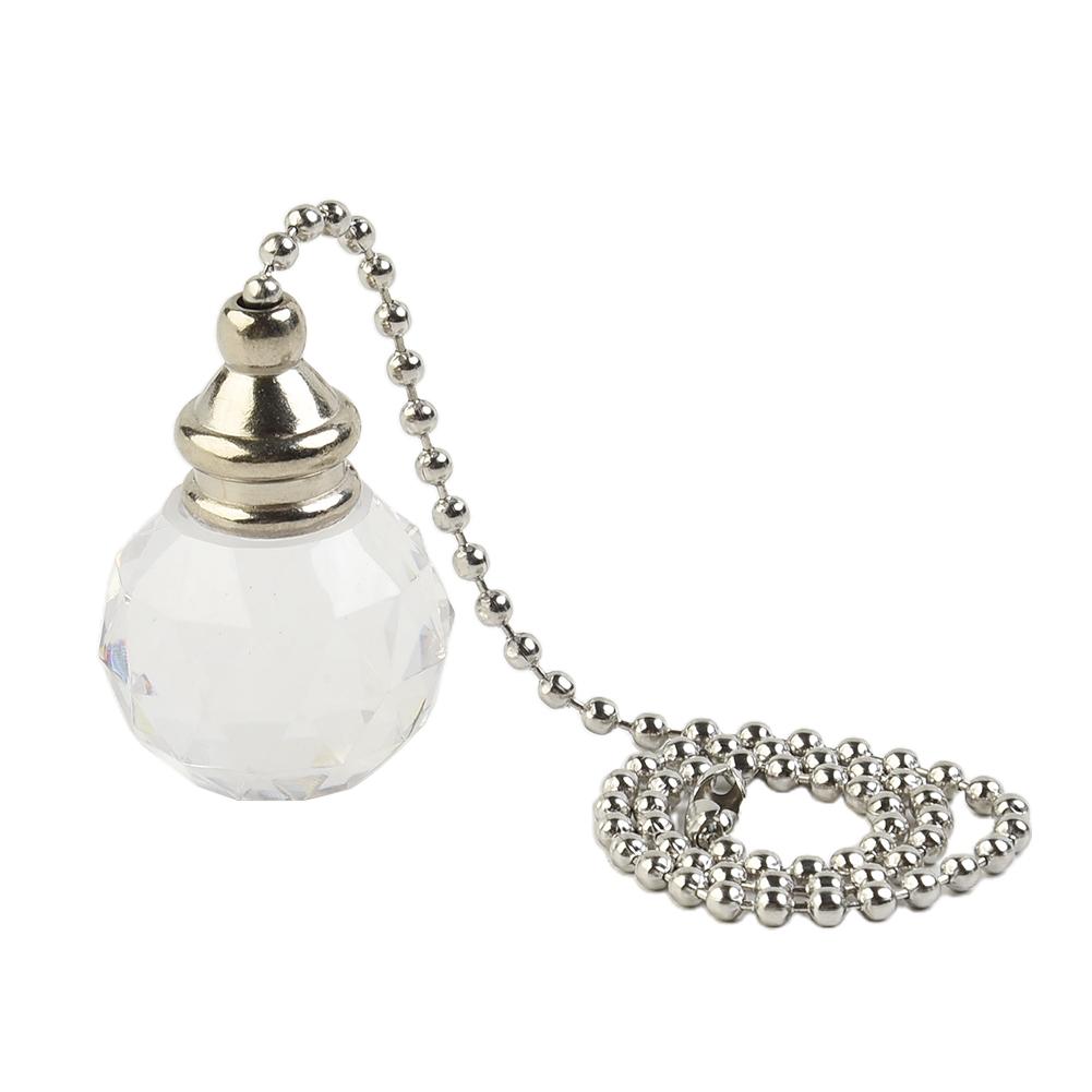 

Хрустальная цепочка для ванной комнаты, ручка для унитаза прозрачный