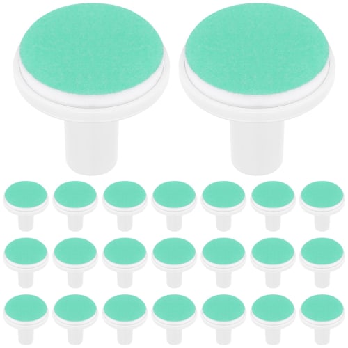 

FOMIYES 24-Piece Nail File, Baby Nail Grinder Grinding Head Refill, Replacement Nail Buffer Pads for Moms, Replacement Nails, Scissors, Electric Nail