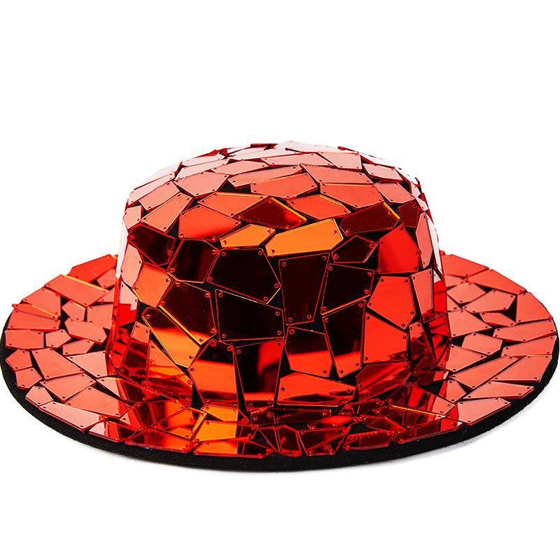 Шляпа Fedora ручной работы со стразами и бриллиантами для женщин, дизайнерская роскошная свадебная вечеринка, джазовые шляпы, церемониальная шапка, сценические шляпы 56-58CM