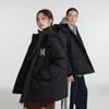 New MLB FW23 Down Jacket Mid Length Unisex Black 3ADJEC736-50BKS