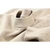 Men S Solid Color Half Turtleneck Long Sleeve Loose Knit Sweater For Youth