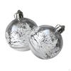 6 Pieces Christmas Baubles Hollow Pendants Decor Shatterproof for Home