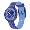 Wristwatch CRAZY MAZE FPNP182 Blue [Flick Flack] Kids' Boys'