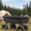 Garden Cart Cover Waterproof Outdoor Garden Cart Dust Protector Dustproof Oxford Fabric Trolley Protector Canopy for Lawn Yard