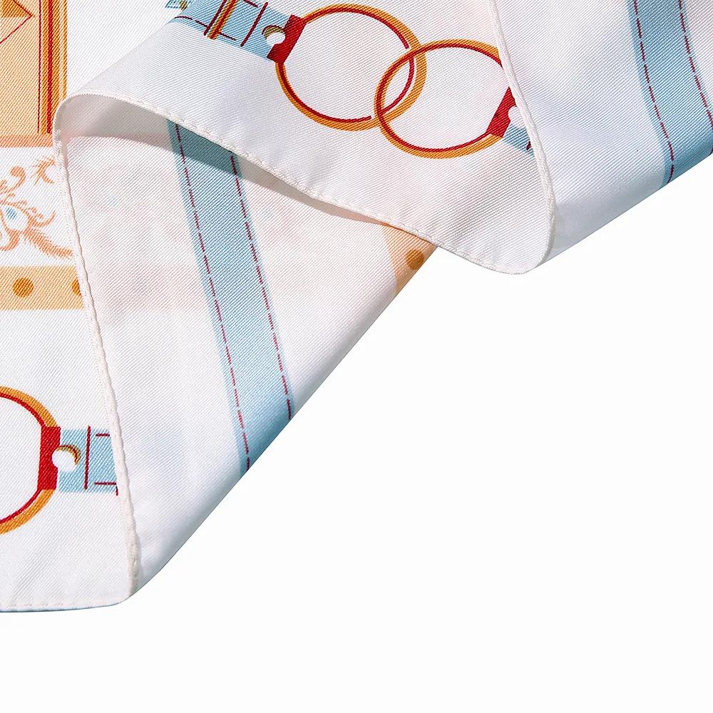 Lenço Mulheres Xales Grandes Estampa Jardim dos Fundos Estolas Lenço Quadrado Lenço de Luxo Hijab Lenços Femininos 130Cm
