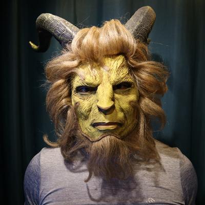 Cosplay Film Die Schöne und Das Biest Maske Halloween Karneval Erwachsene Frauen Männer Maske