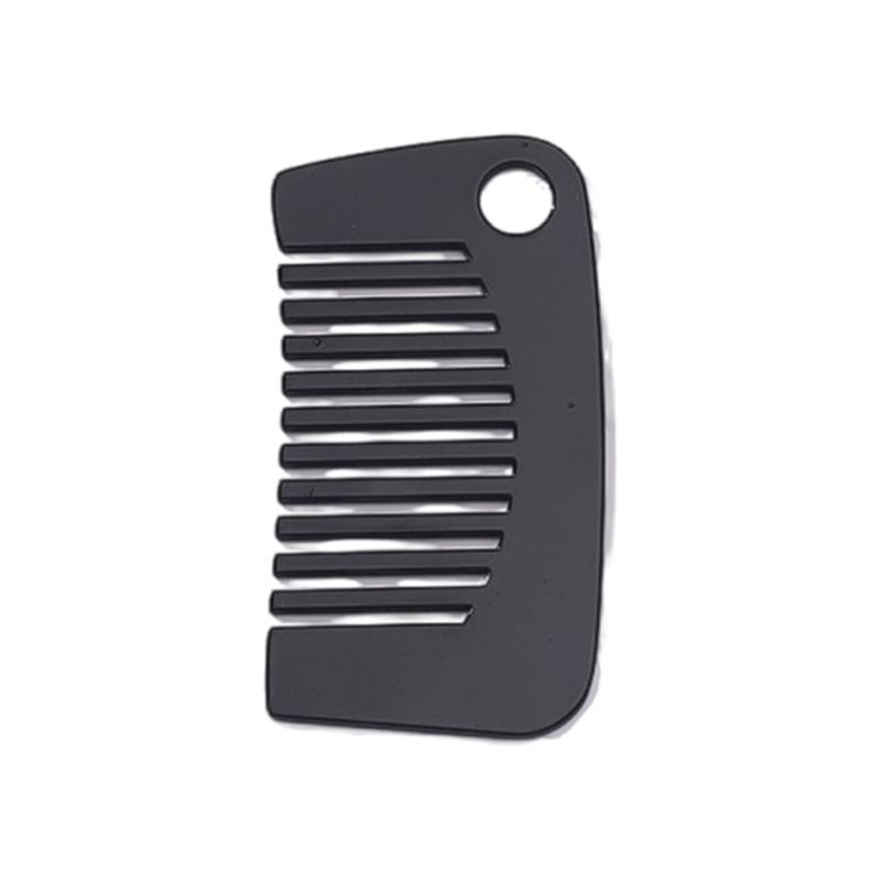 Fashionable Mini Comb Necklace Pendant Portable Hairbrush for Stylish Women Hair Grooming Tool Unique Accessories