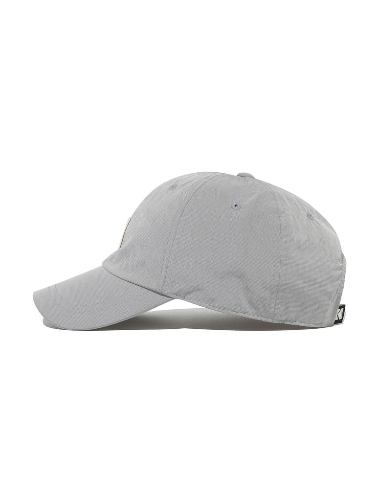 KODAK Relax Fit Blue Logo Ball Cap Light Grey