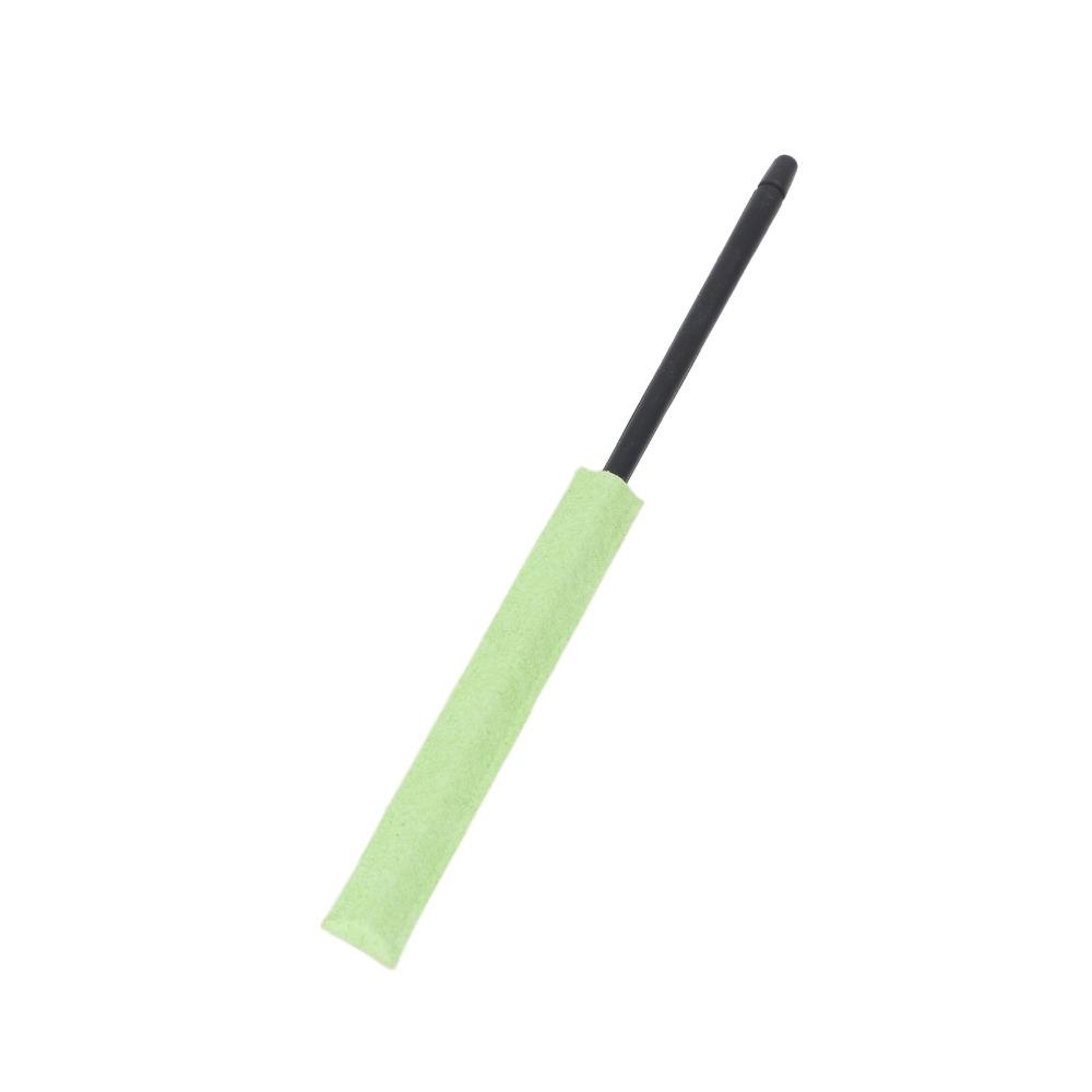 Microfiber Fabric Material Flute Cleaning Stick Green Color Flute Swab Stick  Flute Maintenance