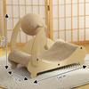 OuJieWang Corrugated Cat Lounger Scratcher