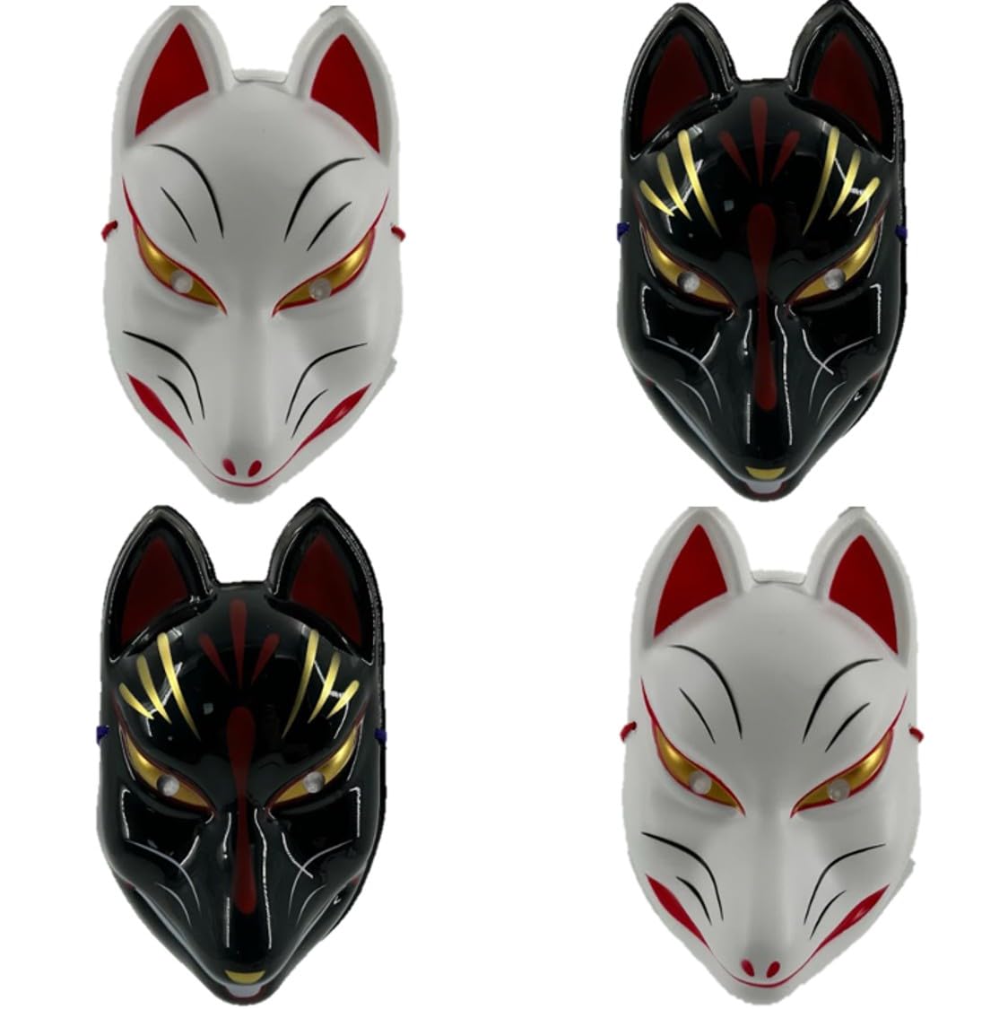 

[ST TS] Fox Mask, Fox Dance Mask, Cosplay, Summer Festival, Halloween, Fox, Fox Mask, Fox Mask, Headgear, Festival, School Festival, Fox (4)