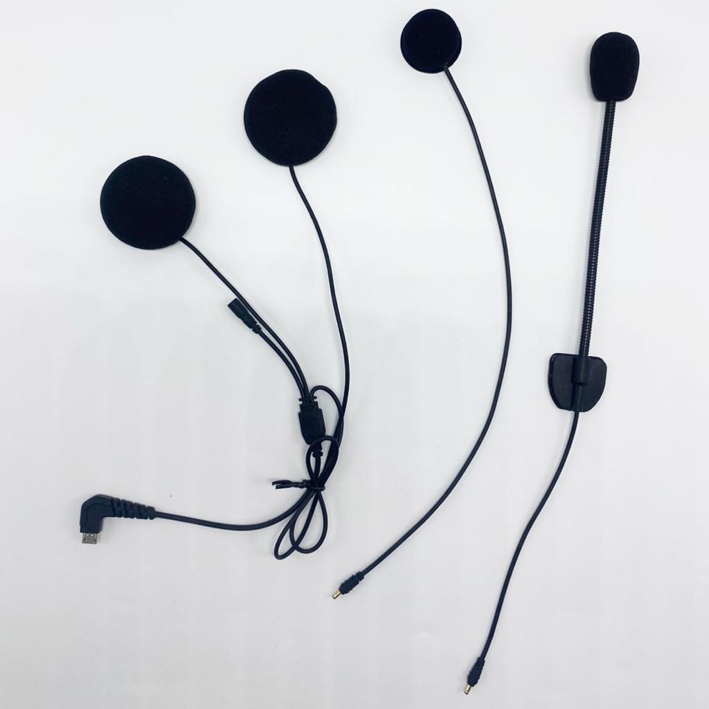 Motorcycle Intercom S2 Intercom Headset Hands-Free Motorcycle Speaker Earphone Microphone