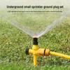 Automatic Rotating Garden Sprinkler Head for Lawn and Flower Irrigation