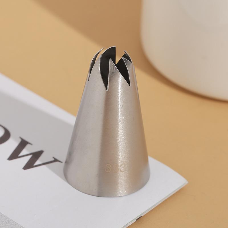 304 Stainless Steel Large Piping Tips Set: 1B & 1C for Cookie & Rose Designs, Cream Cake Baking DIY Tools