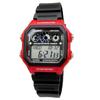 CASIO Casio Sports Cyfrowy Czarny Czerwony Dziecięcy Unisex Zegarek Naręczny AE-1300WH-4A AE1300WH-4A Męski [Element]