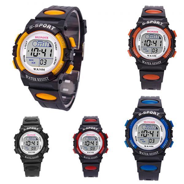New Women's Square Digital Display Wristwatch Casual Waterproof Sports Wrist Watch