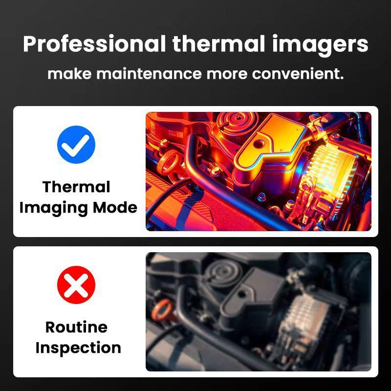 Portable Infrared Thermal Imager with Long-Lasting Battery and 320×240 HD Resolution