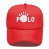 New Waterpolo Player Print Casual Women Unisex Unisex Summer Parentchild Hats Mesh Visor Outdoor Sun Hat
