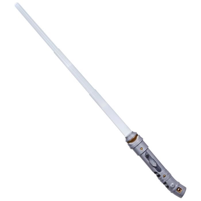 Sabre laser électronique ahsoka tano blanc personnalisable, jouets star wars lightsaber forge pour enfants, dès 4 ans