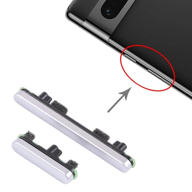 Flexible Seitenknöpfe für Lautstärke & Power Geeignet für Pixel-Serie-Telefone Gewährleistet nahtlose Bedienbarkeit der Tasten