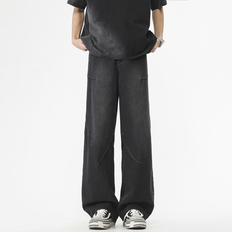 

Men s Jeans 2026 New Style Straight Loose Wide-Leg Comfortable Versatile Casual Trousers S