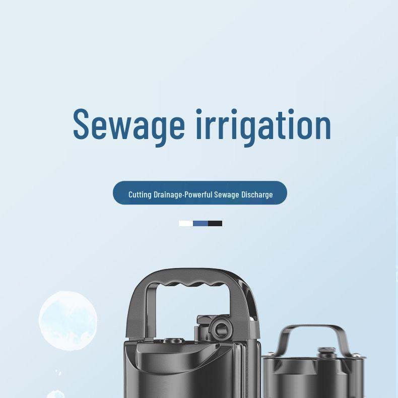 High-Power Agricultural Sewage and Septic Tank Cutter Pump