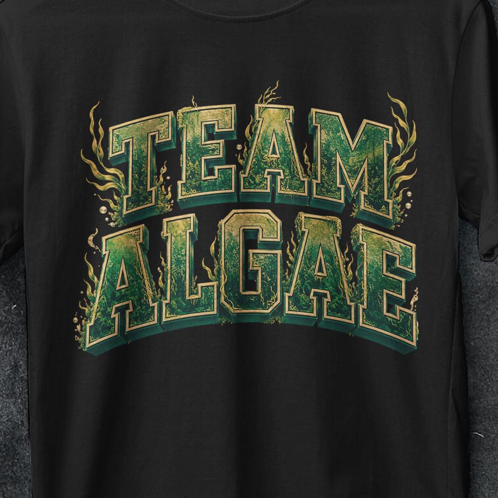 Team Algae T-Shirt, Reflecting Pond Shirt, Algae team, Fight Fascism, Abolish Ice, Eat The Rich, DC Protest, Anti Trump Merch, team algae XL