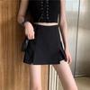 Versatile Women's High-Waist A-Line Midi Skirt with Slimming Bodycon Fit and Small Slit – 2024 Autumn Collection.