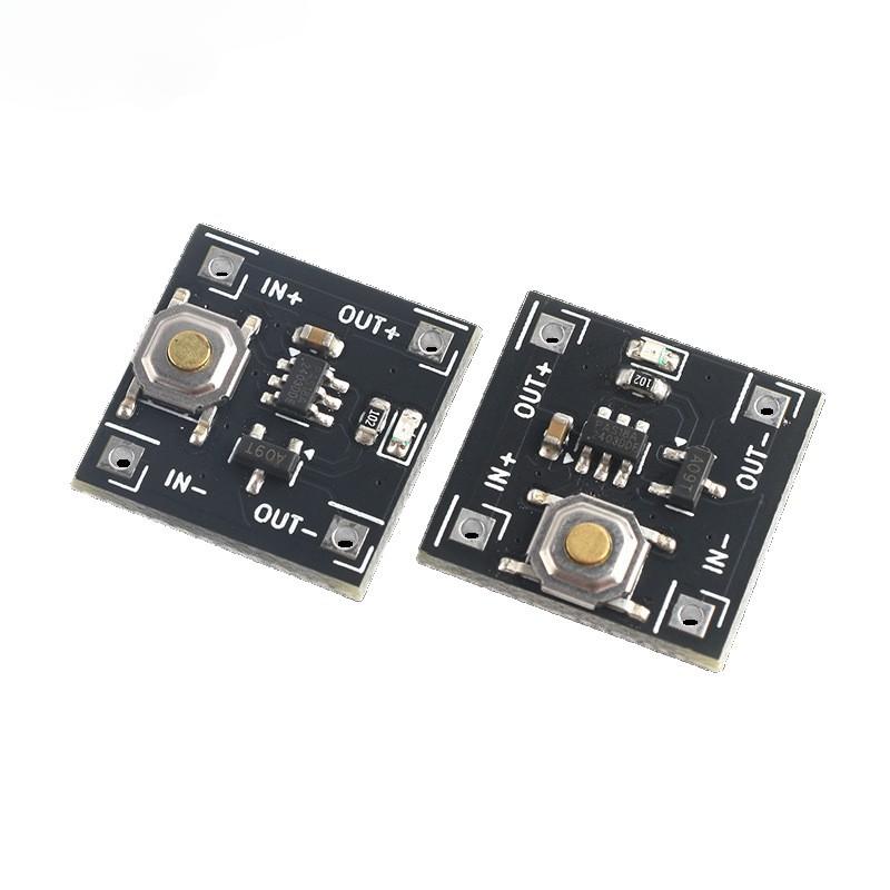 10pcs/Single-Bistable Switch Module Low Power Consumption Micro Standby Current0.5uaContinuous Load2AOne-Click Switch