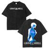 Ghost In The Shell Cyberpunk Vintage Anime Streetwear Graphic Tee