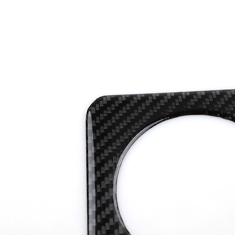 Suitable for Jaguar 16-20F-PACE X761 Carbon Fiber Gear Rear Drainage Cup Frame Decoration Sticker Car Interior