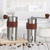 Manual Coffee Grinder Stainless Steel Portable Hand Coffee Bean Mill with Crank for Home Outdoor Drip Coffee