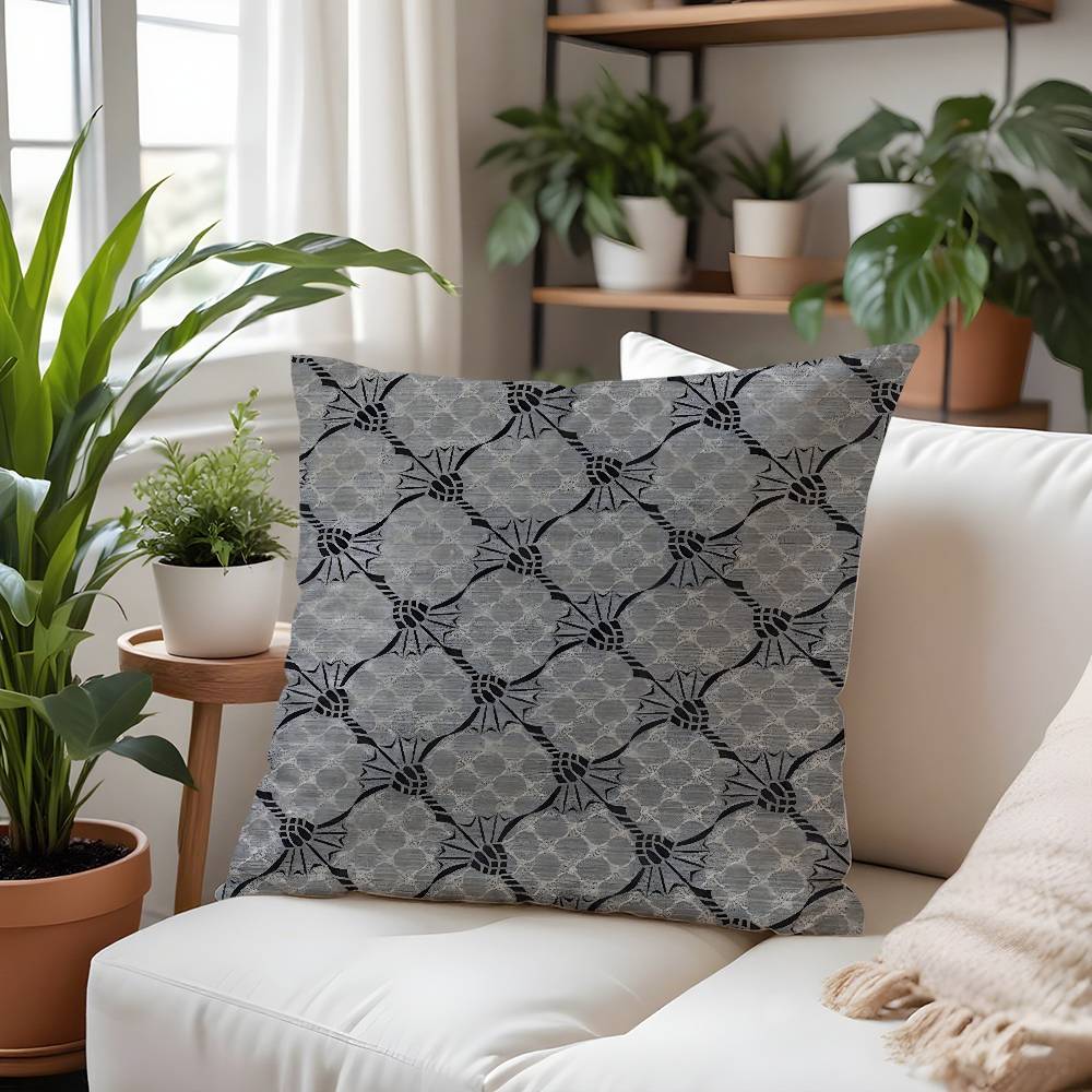 Fishion J-JoopES Pillow Case  Plush Fabric Soft  Pillowcase Double Sided Print Cushion Cover Household Gifts