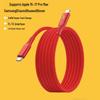 240W Dual USB-C Fast Charging Cable with LED Light for Apple, Android, Huawei Devices.