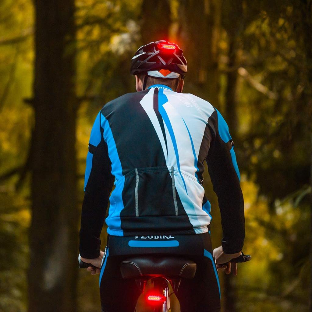 Bike Taillight USB Rechargeable LED Bicycle Lighting Waterproof Cycling Flashing Safety Warning Lamp Bicycle Lantern Accessories