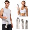 500ml/750ml/1000ml Sport Water Bottle Stainless Steel Water Bottle New Drinking Cup  Travel