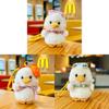 Mocha Duck Plush Toy Handheld Keychain With Hanging Rope For Kids And Collectors