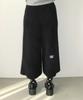 Ronron Hairy Bermuda Knit Pants Black