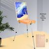 Beech Wood & Aluminum Alloy Oil Painting Sketch Box with Legs