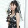 2 Layers Wedding Bridal Veil with Comb Beads Adornment Simple Cut Edge Short Shoulder Length Tulle Sheer Black Veils
